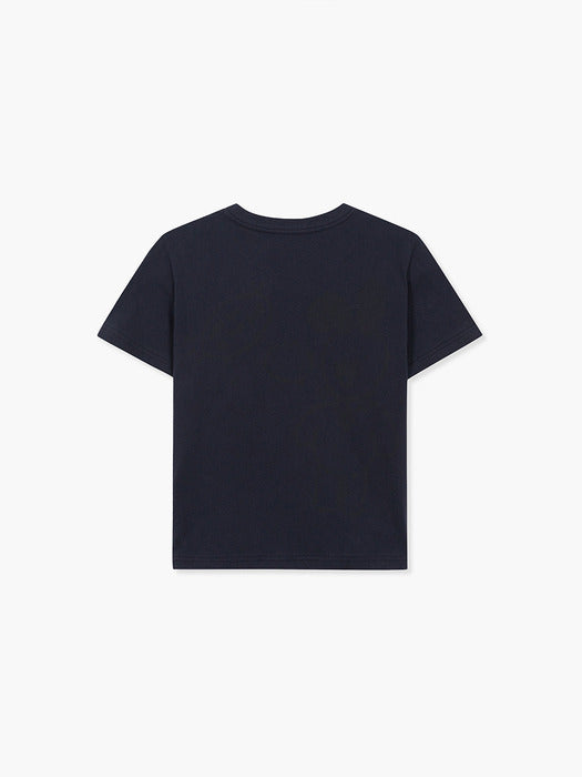 Margesherwood Drawing Wood T-Shirt navy