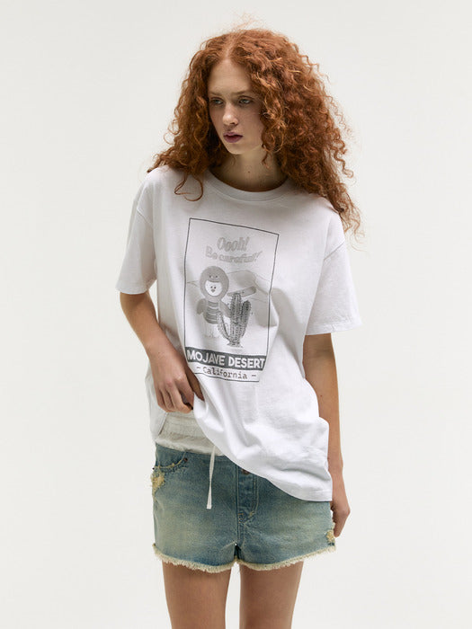 Margesherwood California Kaa T-Shirt white
