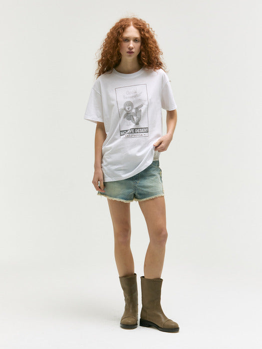 Margesherwood California Kaa T-Shirt white
