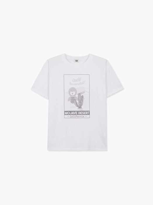 Margesherwood California Kaa T-Shirt white