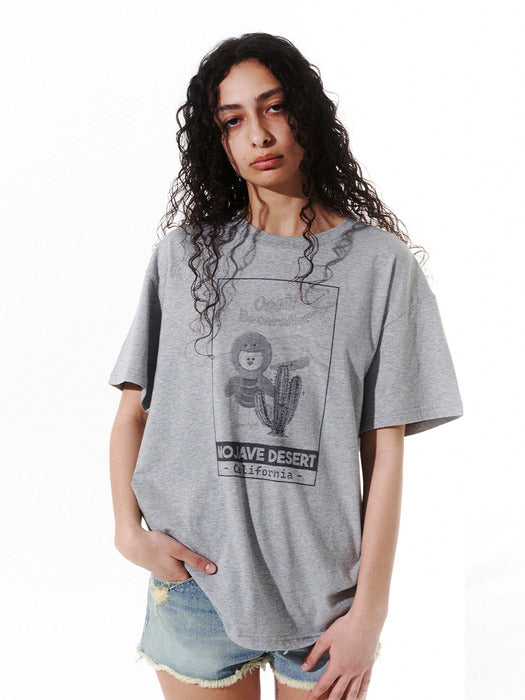 Margesherwood California Kaa T-Shirt melange grey