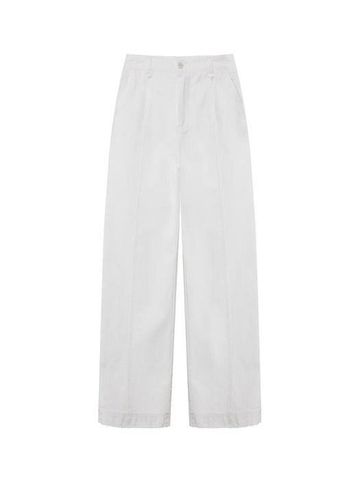 Raive Cotton Front Seam Pants