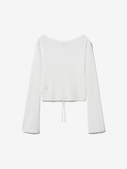 Mesh Shirred Cover-Up_FS2RLH2453F_OWH