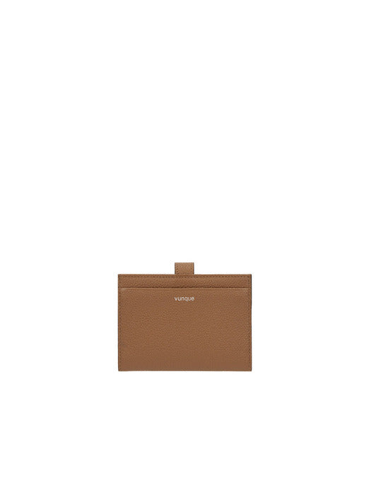 Magpie Coin Card Wallet (맥파이 코인 카드지갑) Caramel Brown