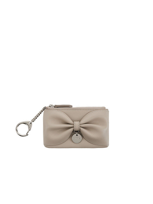 Toque Balaca Key Holder Pouch (토크 발라카 키 홀더 파우치) Beige