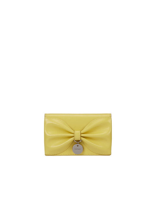 Vunque Toque Balaca Wide Card Wallet Citrus Yellow