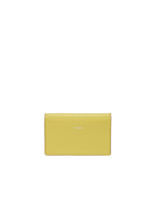 Vunque Toque Balaca Wide Card Wallet Citrus Yellow