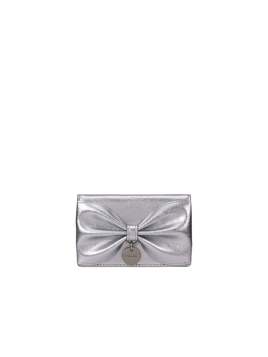 Toque Balaca Wide Card Wallet (토크 발라카 와이드 카드지갑) Silver