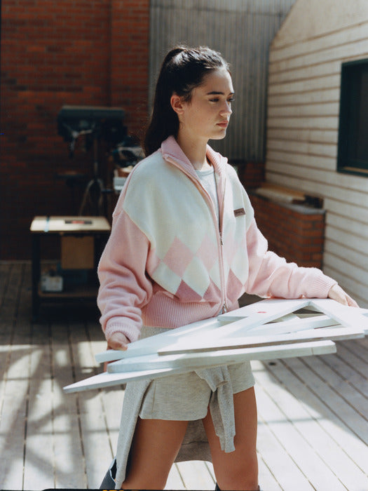 [EXCLUSIVE] BLAIR ZIP UP - PINK