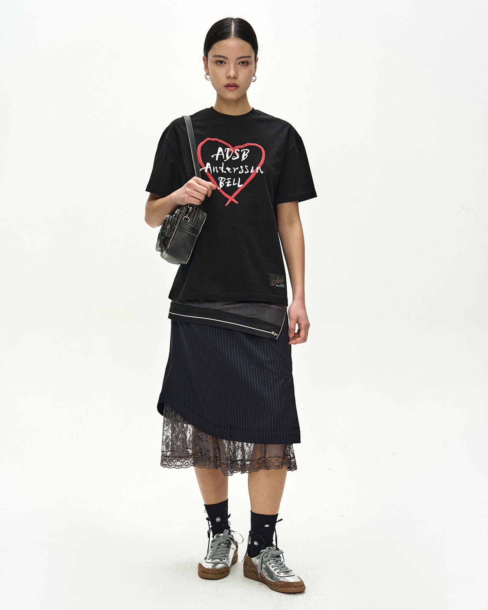 Andersson Bell Unisex Heart Kelly Logo T-Shirt