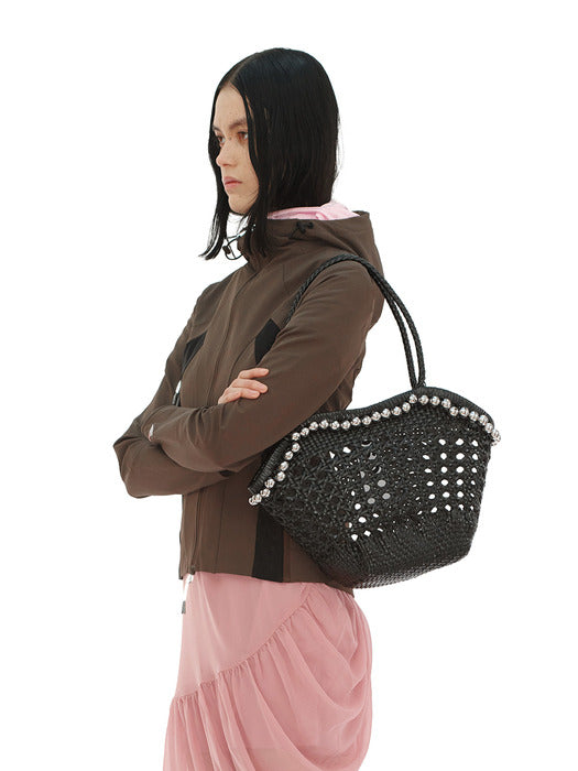 [osoi] LIP SHOULDER BAG [BELL BLACK]