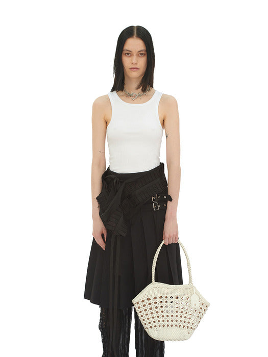 [osoi] LIP SHOULDER BAG [WHITE]