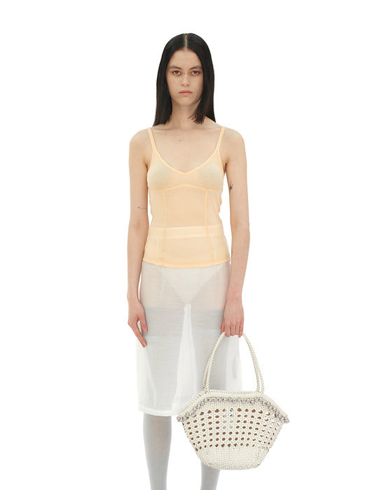 Osoi Lip Shoulder Bag [BELL WHITE]