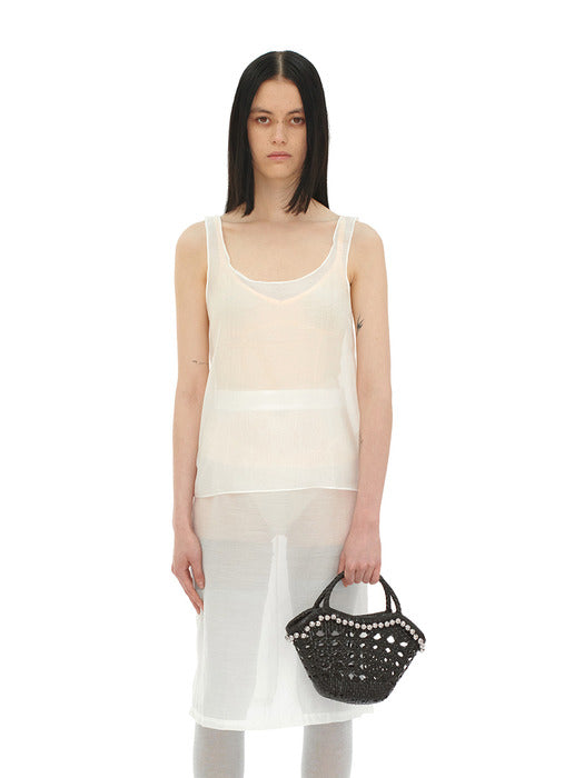 [osoi] LIP TOTE BAG [BELL BLACK]