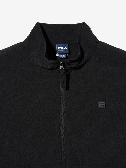 Lightweight Seersucker Anorak_FS2JKH2101U_BLK