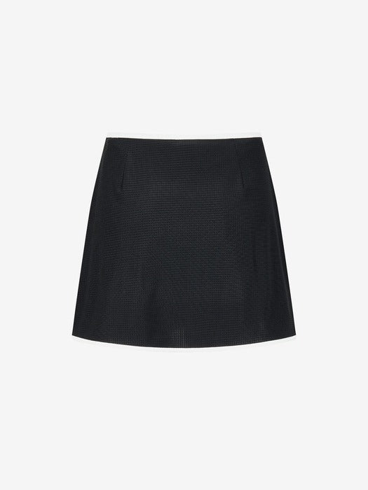 Rashguard Skirt with Built-in Panty_FS2SWH2455F_BLK