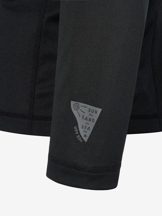 Color-block zip-up rash guard_FS2RTH2401X_BLK