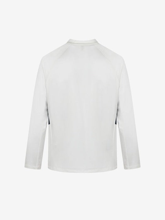 Color-block Zip-Up Rash Guard_FS2RTH2401X_OWH