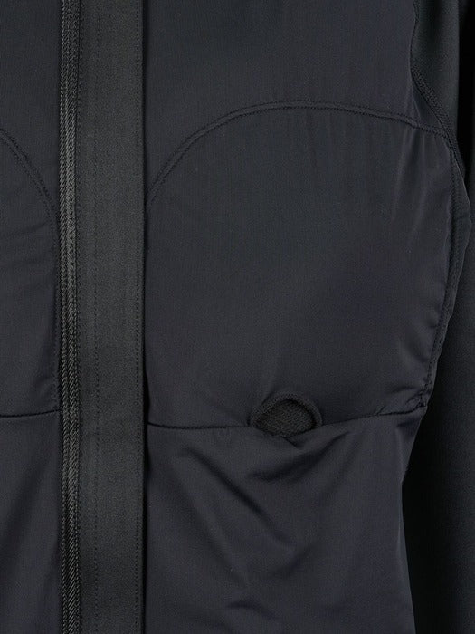 Semi-cropped zip-up rashguard_FS2RTH2451F_BLK