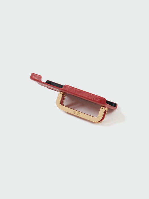 [EENK] Phone Case Liney - Garnet Red