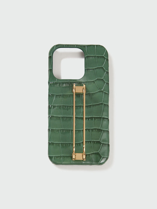 Eenk Phone Case Liney - Croco Green
