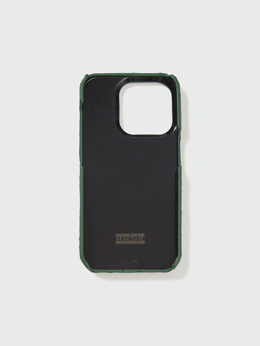 Eenk Phone Case Liney - Croco Green
