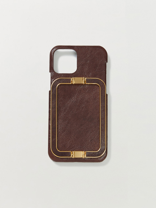 Eenk Phone Case Liney Wrinkle Brown