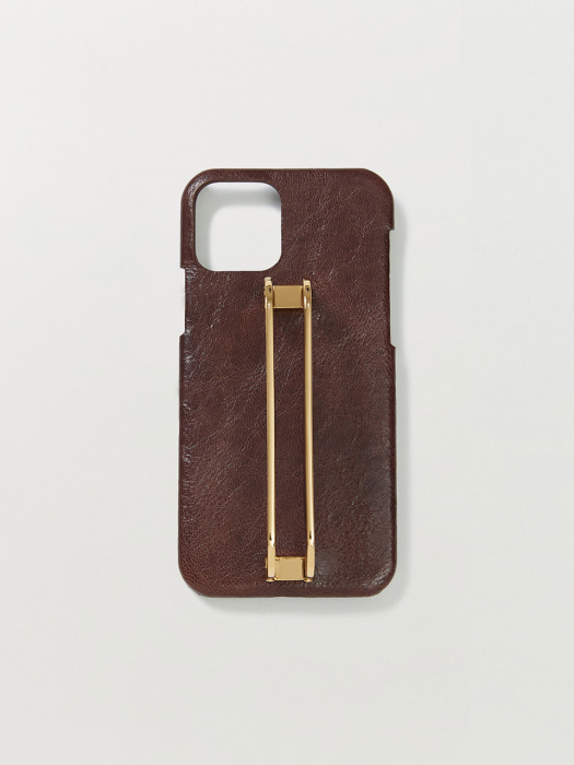 Eenk Phone Case Liney Wrinkle Brown
