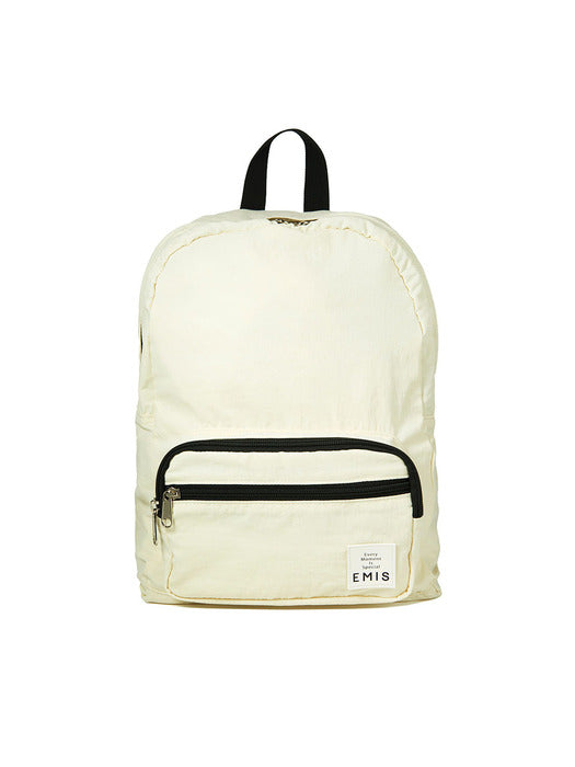 [emis] 22SS BACK PACK-IVORY