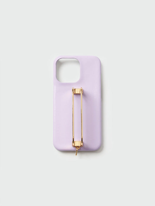 Eenk Phone Case with Leather Strap Pastel Purple