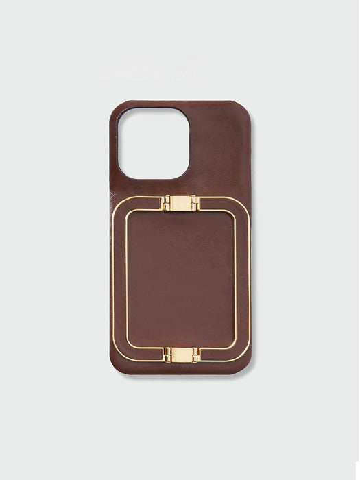 Eenk Phone Case Liney Chocolate Brown