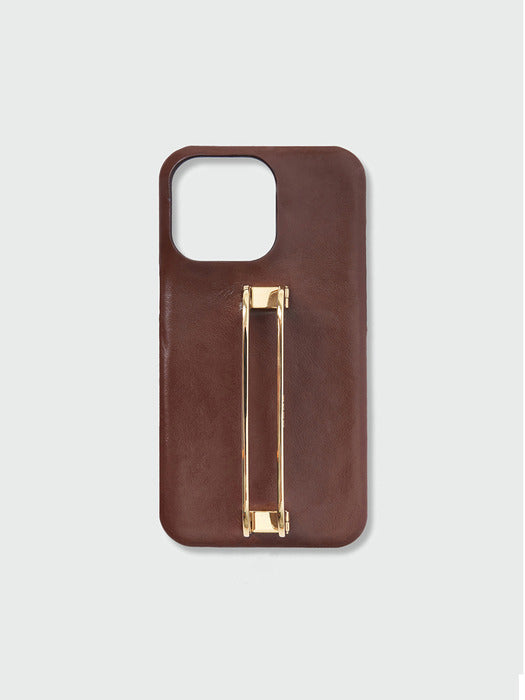 Eenk Phone Case Liney Chocolate Brown