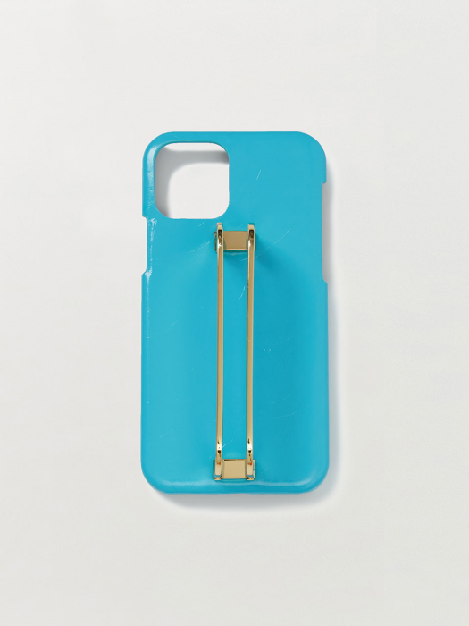 [EENK] Phone Case Liney Wrinkle Sky Blue