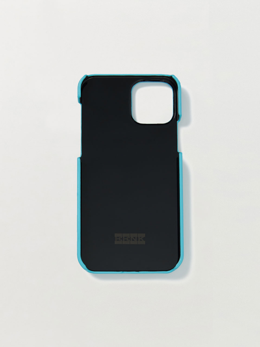 [EENK] Phone Case Liney Wrinkle Sky Blue