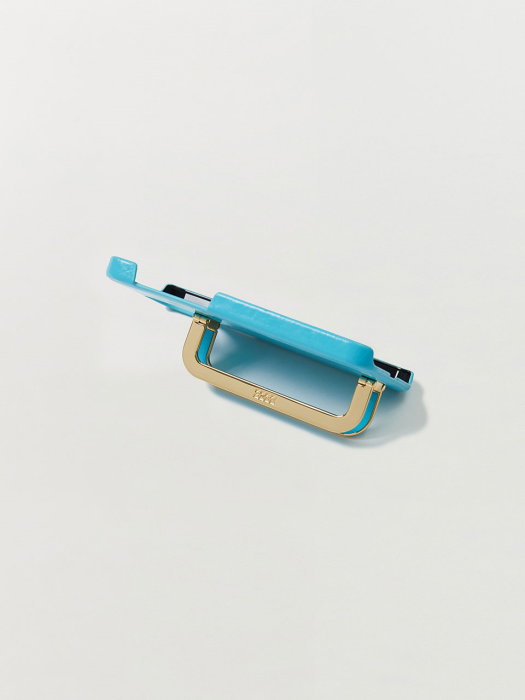 [EENK] Phone Case Liney Wrinkle Sky Blue