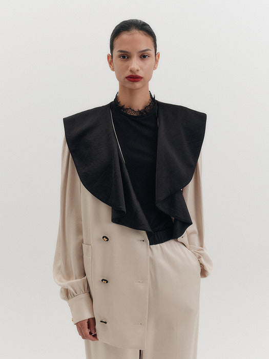 Eenk Fluid Collar Blouse - 2 Colors