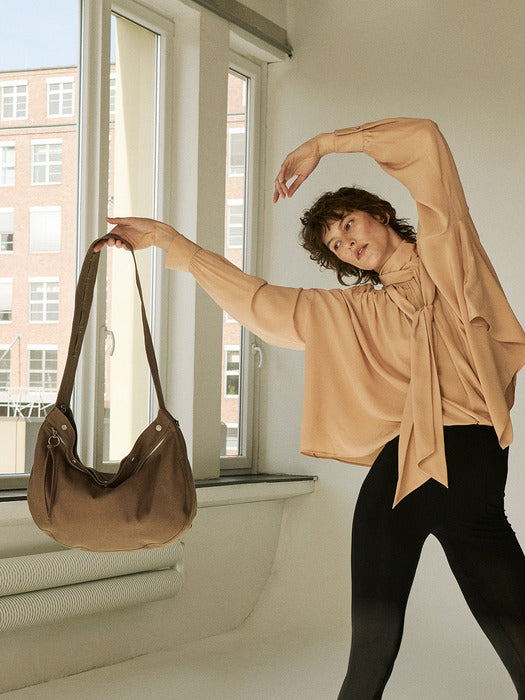 Perfec Button Up Rider Hobo L (퍼펙 버튼 업 라이더 호보 라지)_2colors