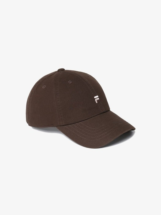 Women's F-Logo Cotton Baseball Cap_FS3CPH1301F_BRN