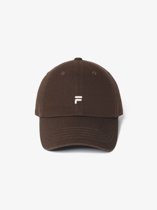 Women's F-Logo Cotton Baseball Cap_FS3CPH1301F_BRN