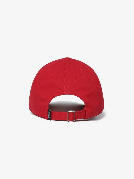 F Logo Women's Cotton Baseball Cap_FS3CPH1301F_RED