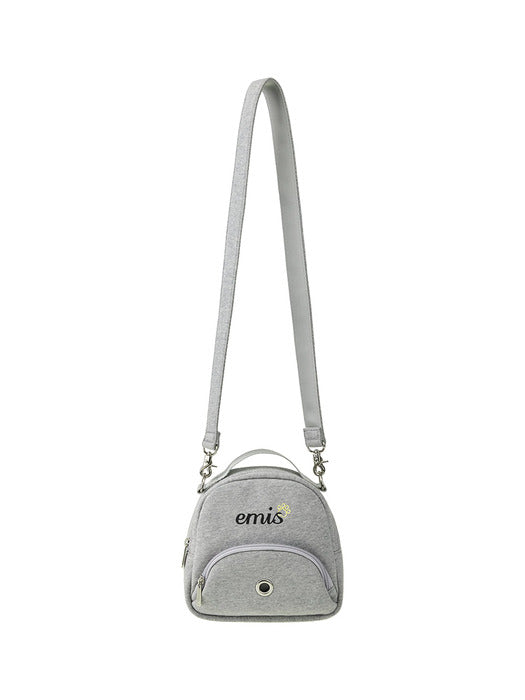 [emis] JERSEY STROLL BAG-GRAY