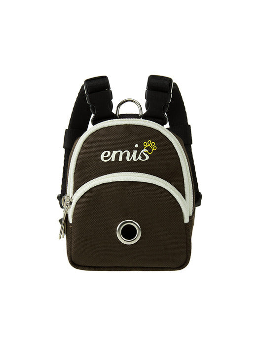 Emis (Pet) Backpack-Brown