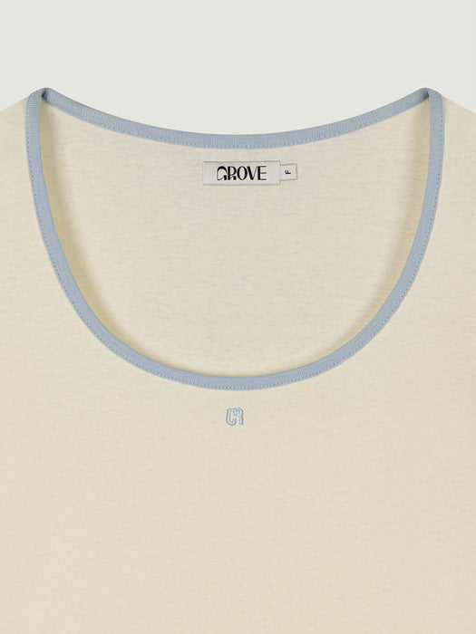 Grove 25Hs Ivy Sand T-Shirt (Cream)