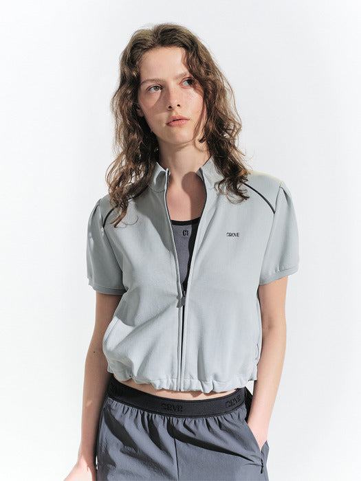 Grove 25Hs Mist Zip-UP Jumper (Grey)