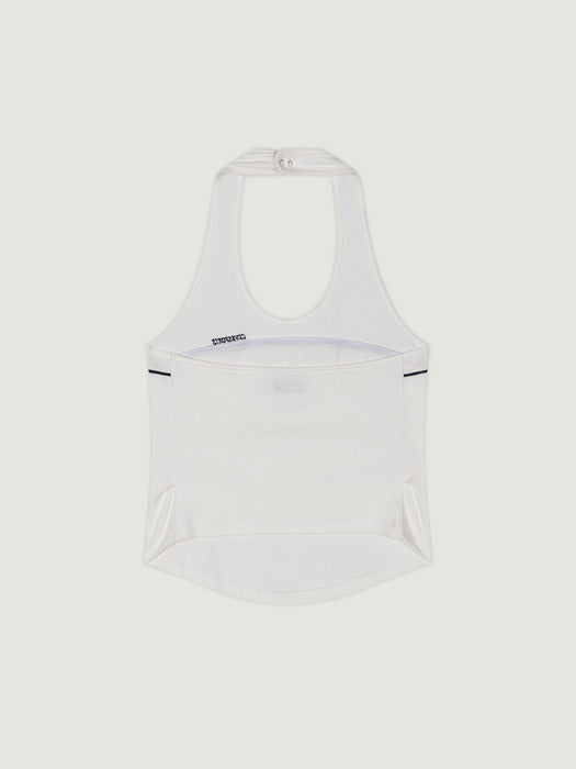 Grove 25Hs Ryan Halter Top (White)