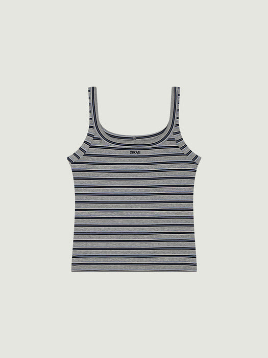 [grove] 25HS JULIAN SLEEVELESS (MELANGE GREY)