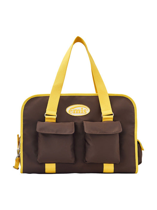 [emis] ALL-IN-ONE CARRY BAG-BROWN