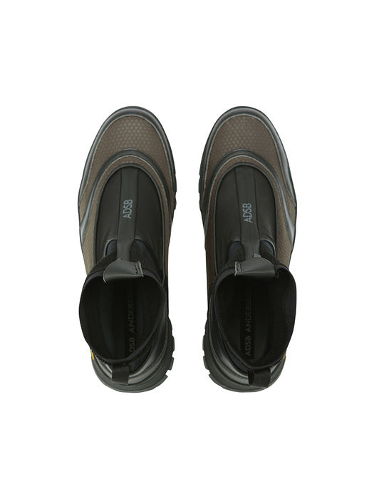 [andersson bell] UNISEX MATTIO ZIP-UP TRAINER aaa387u(BLACK)