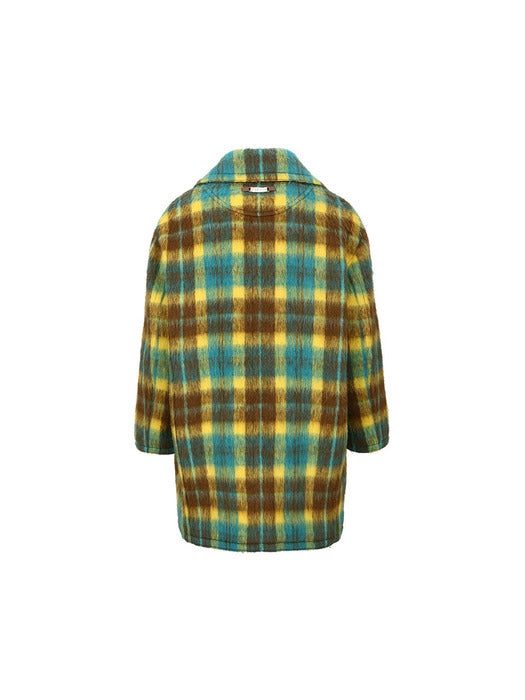 [andersson bell] UNISEX LEON PEA COAT awa558u(YELLOW/BROWN)