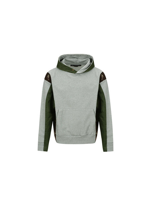 [andersson bell] SEOUL23 CONTRAST HOODIE atb1011m(GREY)